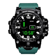 Multi functional outdoor men's electronic watch for male and female students running sports watch