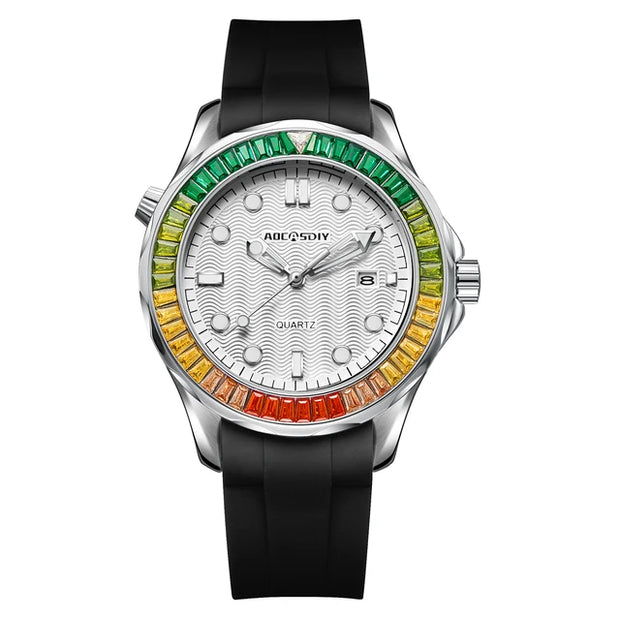 Endurance Sport Wristwatch Calendar Watch for Men Business Leisure Quartz Wristwatches Luminous Waterproof reloj hombre