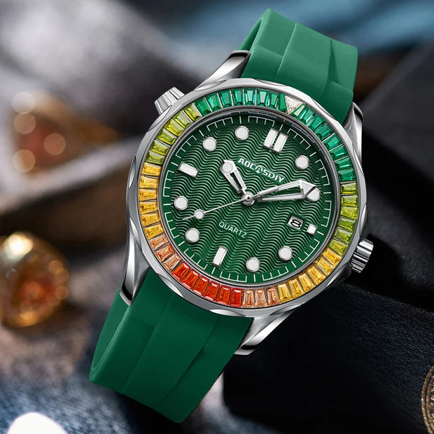 Endurance Sport Wristwatch Calendar Watch for Men Business Leisure Quartz Wristwatches Luminous Waterproof reloj hombre